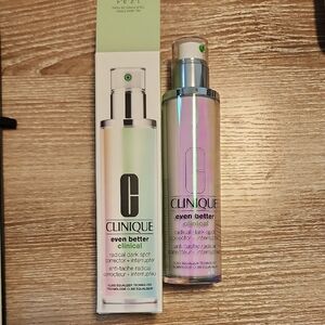 Clinique Silver Serum & Face Oil for Radiant Skin - New In Box